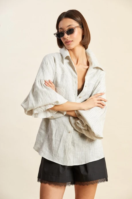 Блузка RIVOLI 2478 серый #1
