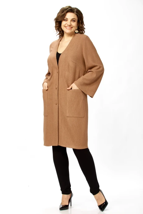 Кардиган Avenue Fashion 0340-2 желто-коричневый #1