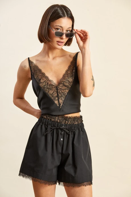 Топ RIVOLI 2482 черный #1