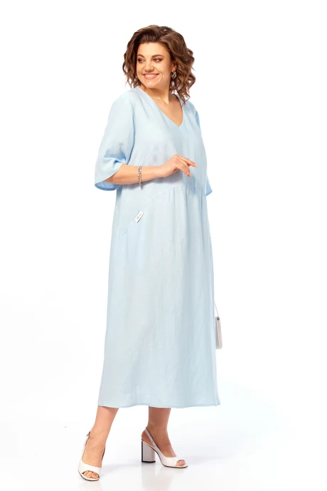 Платье Diamant 2172 голубой #1