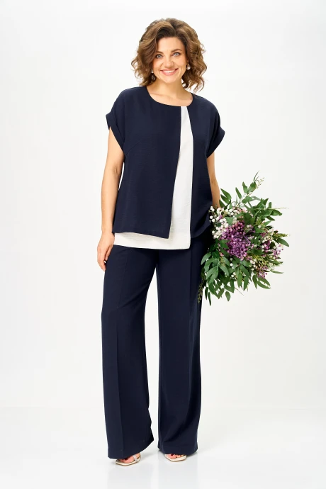 Брючный костюм Орхидея Люкс 1676 двойка #1