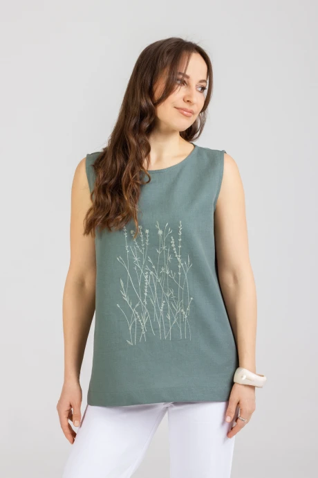 Туника (майка) Mirolia 1297 Олива #1