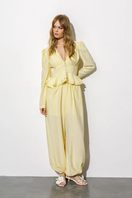 Брюки PiRS 6721 желтый #1