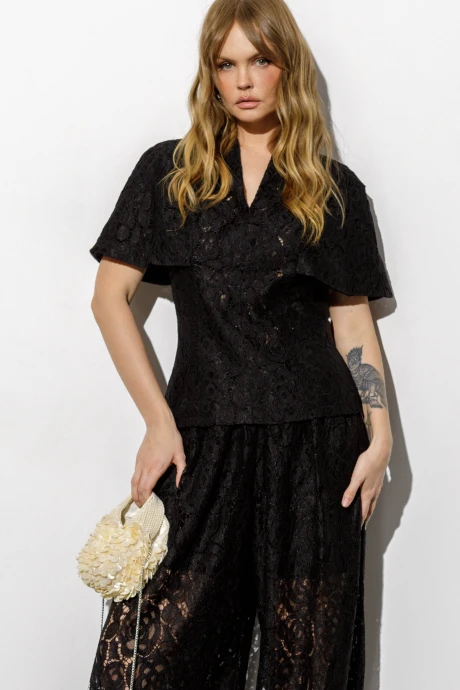 Блузка PiRS 6742 черный #1