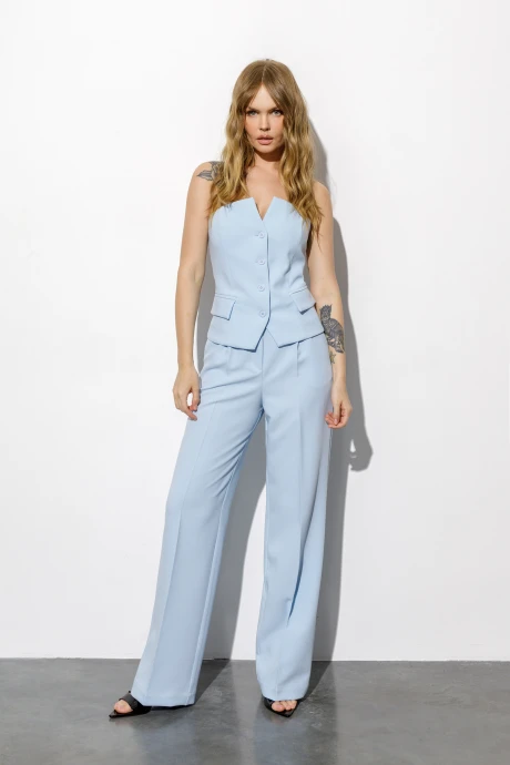 Топ PiRS 6762 голубой #1