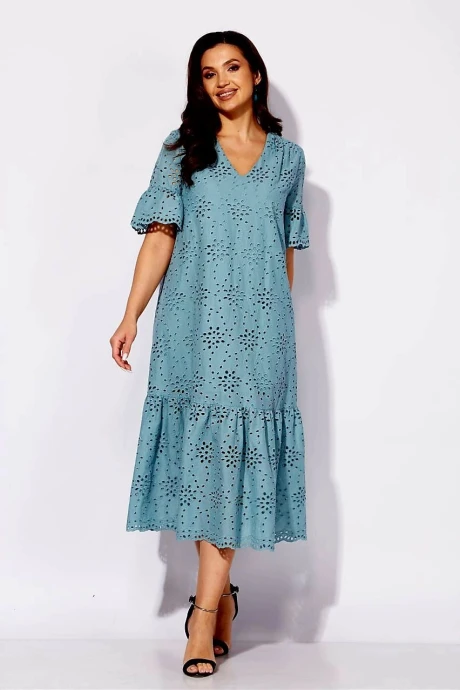 Платье TAiER 1356 изумруд #1