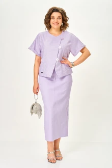 Юбочный костюм Michel Chic 1422 нежная лаванда двойка