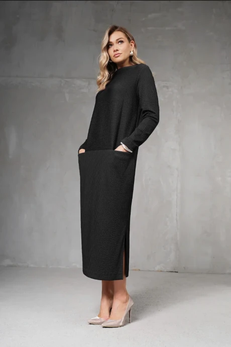 Платье Erika 7263-3 черный #1