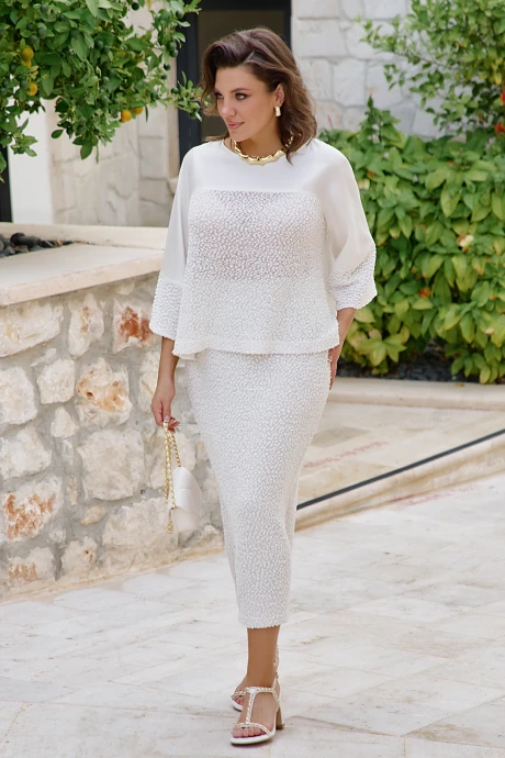 Юбка *Распродажа Vittoria Queen 28643ю светло-бежевый #1