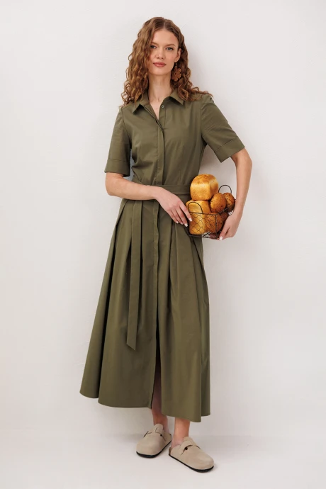 Платье Buter 3345 хаки #1