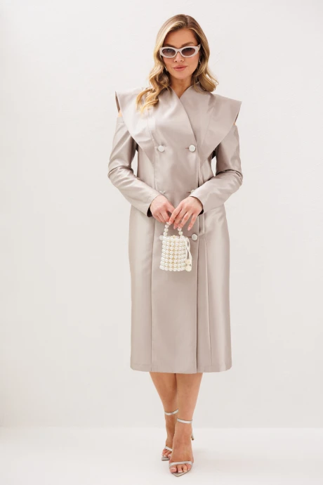 Платье Anastasia 1348.1 жемчужный бежевый #1