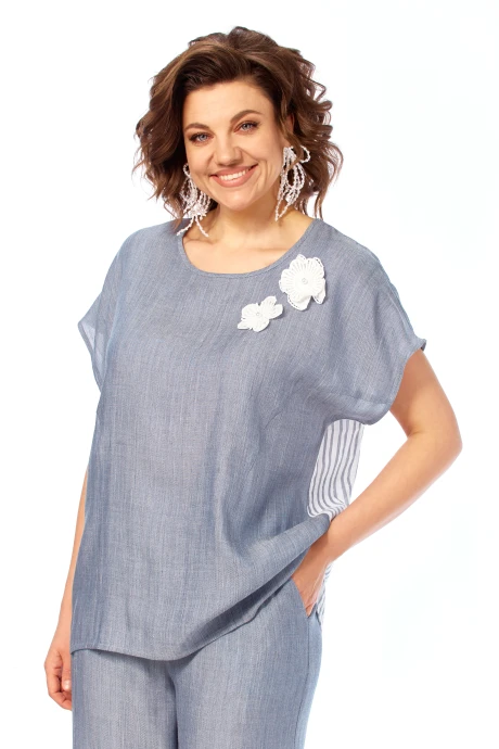 Блузка Matini 4.964/1 голубой #1