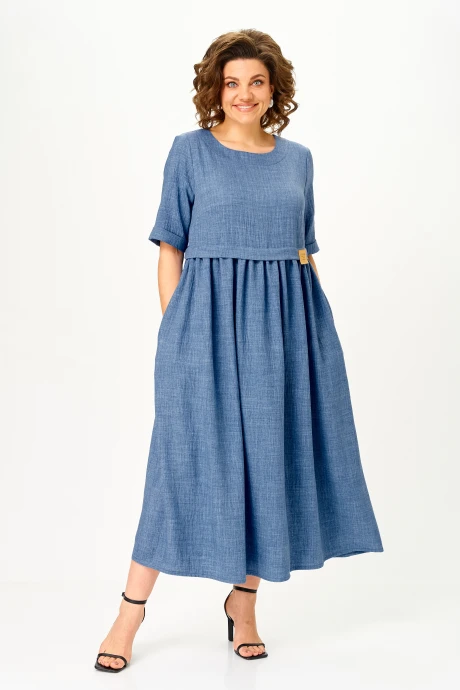 Платье *Распродажа Michel Chic 2132/1 деним #1