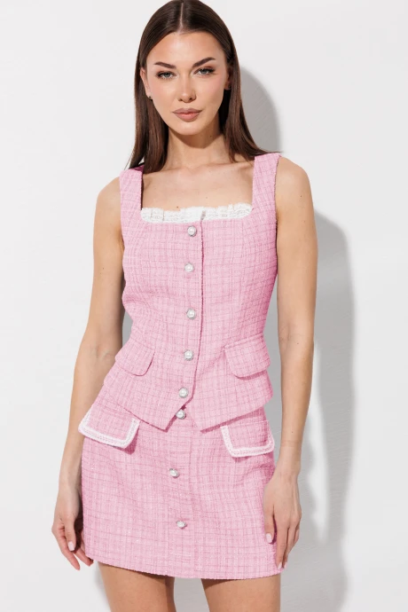 Жилетка V&N Fashion 1104 розовый #1