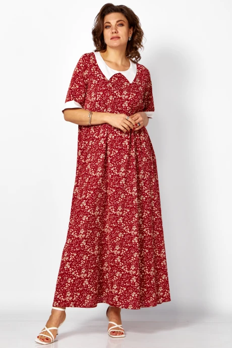 Платье *Распродажа BegiModa 1052 вино #1