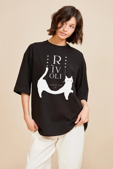 Футболка RIVOLI 2475.6 черный #1