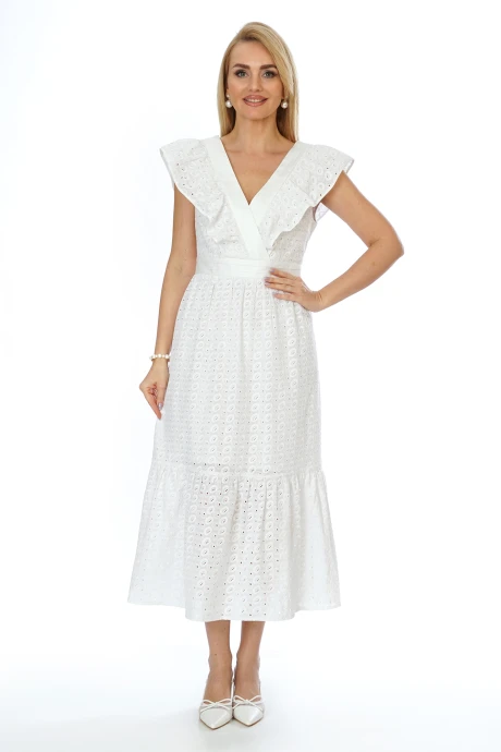 Платье ALANI COLLECTION 2573 белый #1