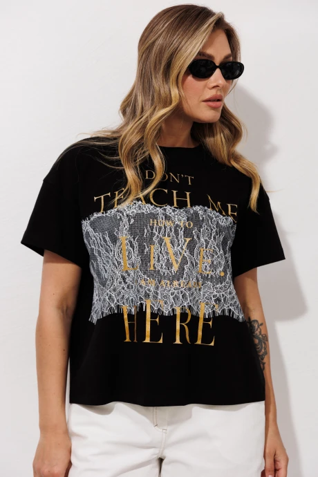 Футболка Fantazia Mod 5477 черный #1