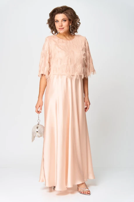 Платье *Распродажа Michel Chic 2186 персик #1
