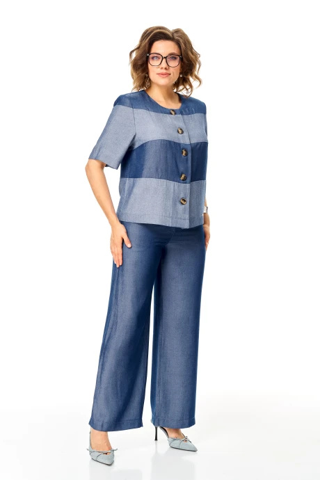 Брючный костюм Michel Chic 1449/1 деним #1