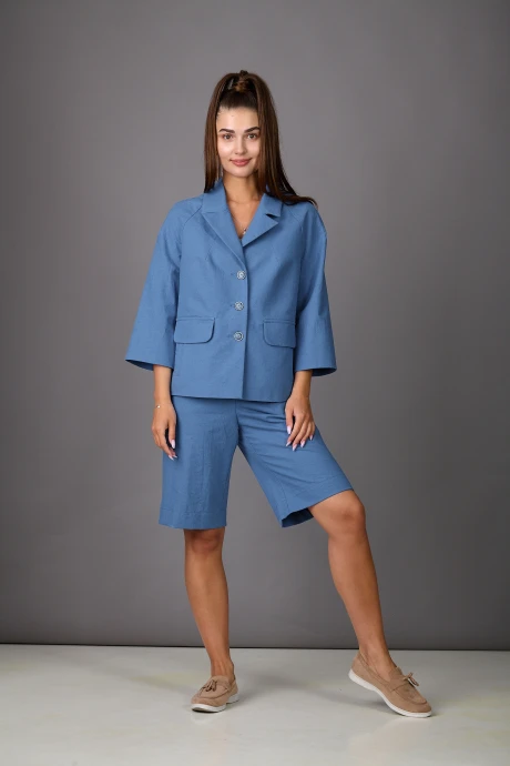 Костюм с шортами Rosheli 1193/1 голубой двойка #1