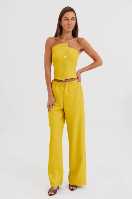 Брюки V&N Fashion 1150 желтый #1