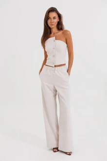 Брючный костюм V&N Fashion 1151 бежевый