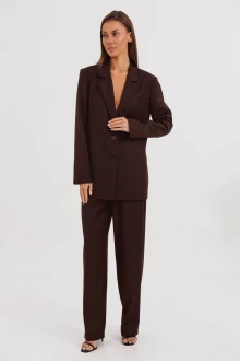Брючный костюм V&N Fashion 1181 шоколадный