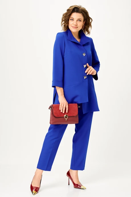 Брючный костюм Vilena Fashion 1110 василек #1