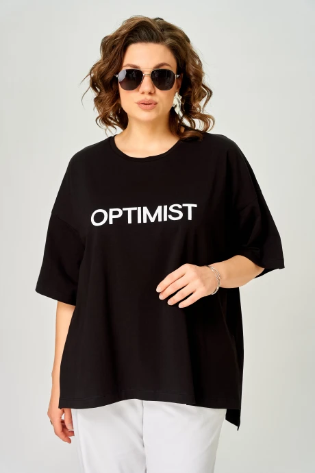 Футболка Bliss 086 Черный_OPTIMIST #1