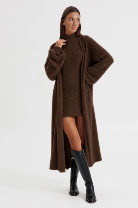 Кардиган V&N Fashion 1190 шоколад #1