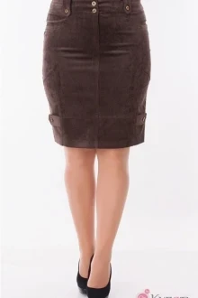 Юбка Дали 311 коричневый