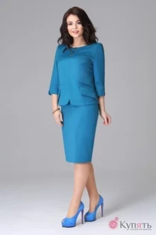 Юбочный костюм Lissana 2773 синий