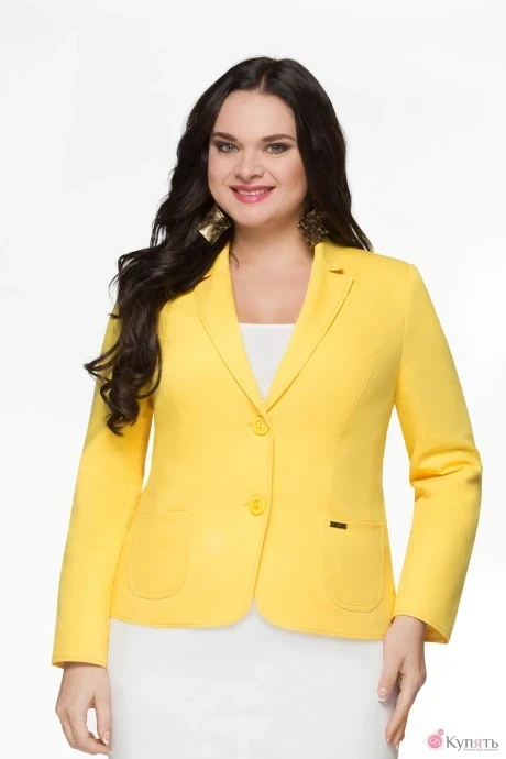 Жакет (пиджак) LeNata 11486-1 жёлтый #1