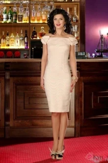 Платье Твой Имидж 2067 пудра