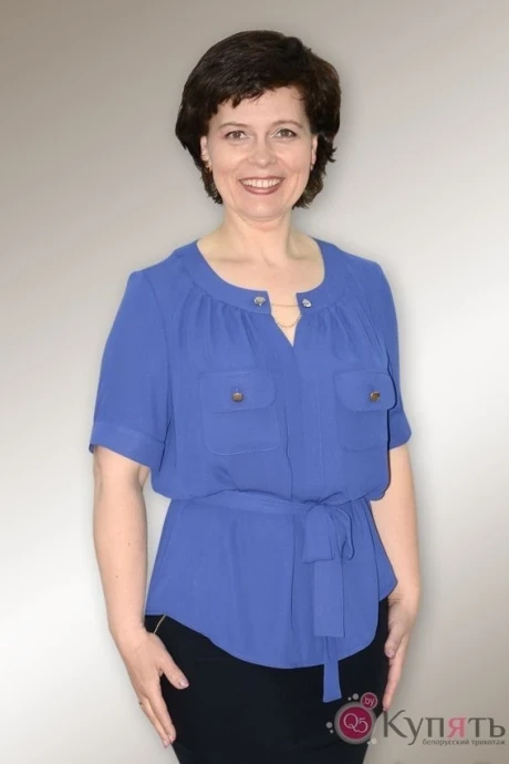 Блузка, туника, рубашка Таир-Гранд 62173/1 василёк #1