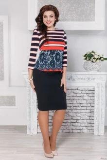 Блузка Дали 5071 полоска