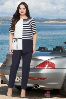 Брючный костюм Карина Делюкс 47