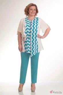 Брючный костюм Орхидея Люкс 683