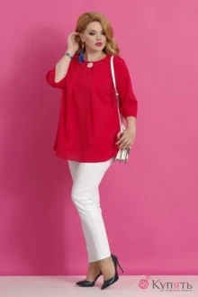 Блузка, туника, рубашка Lissana 2714 красный