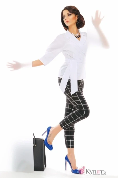 Брюки Anna Majewska 900 клетка #1