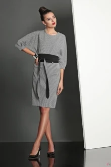 Платье Твой Имидж 4028 серый