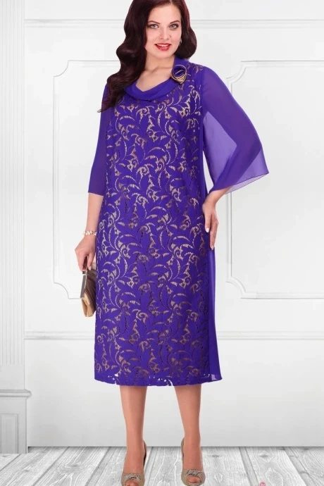 Платье Camelia 15156 фиолетовый #1