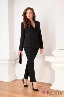 Брючный костюм Ksenia Style 1309 черный