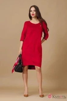 Платье Lissana 2876 красный