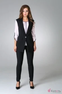 Брючный костюм Arita Style (Denissa) 981 Комплект жилет+брюки