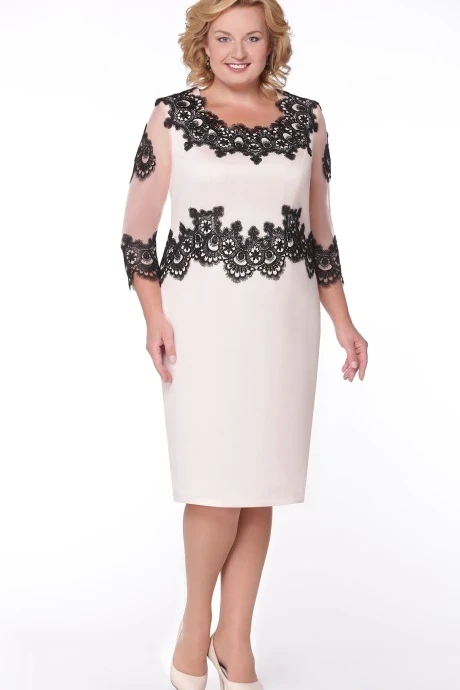 Платье УТИЛЬ AIRA style 508 персик #1