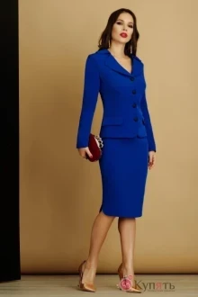 Юбочный костюм Lissana 2933 василёк