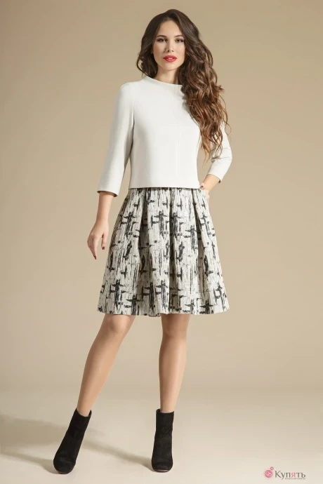 Юбочный костюм Teffi Style 1227 жемчуг #1