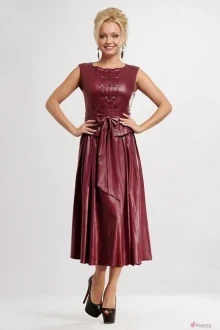 Юбочный костюм Lady Secret 1496 бордо